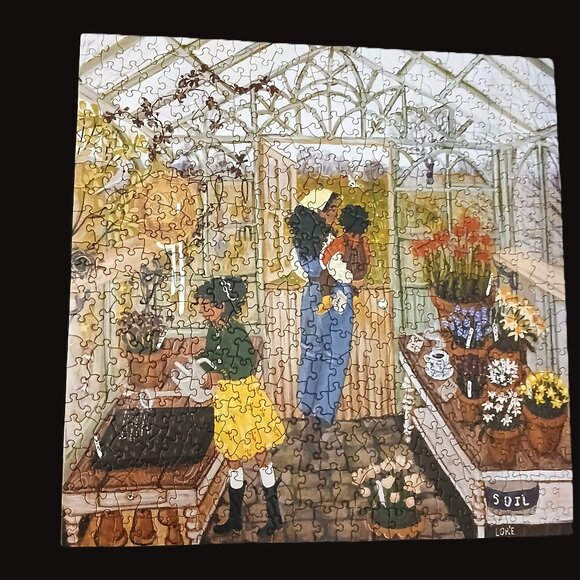 New York Puzzle Company Dawn Chorus Jigsaw Puzzle, 500 Pieces - Picture 2 of 2